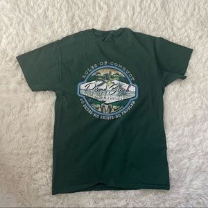 Green Pismo beach decal size small mens t-shirt